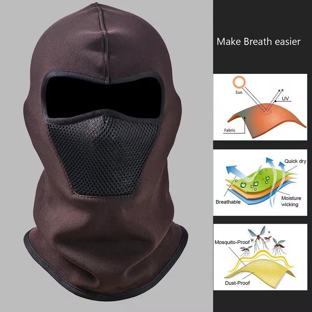 Balaclava de inverno para moto - Balaclava Ski Mask Windproof Fleece avaliação e preço