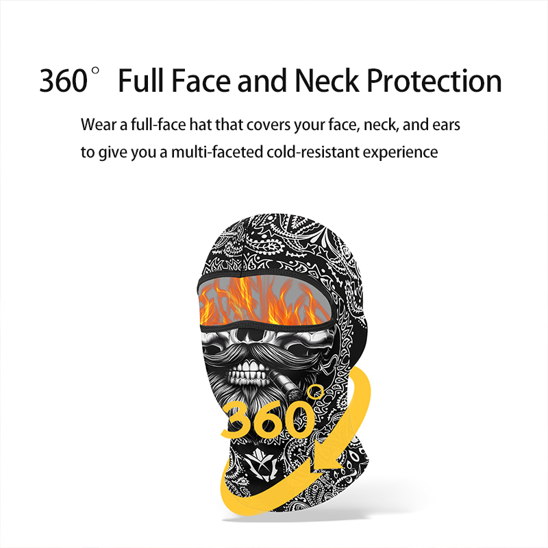 Balaclava de inverno para moto - Balaclava Ski Mask Windproof Fleece avaliação e preço